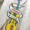 バイオリンTシャツ(オートミール)