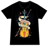 バイオリンTシャツ(ブラック)