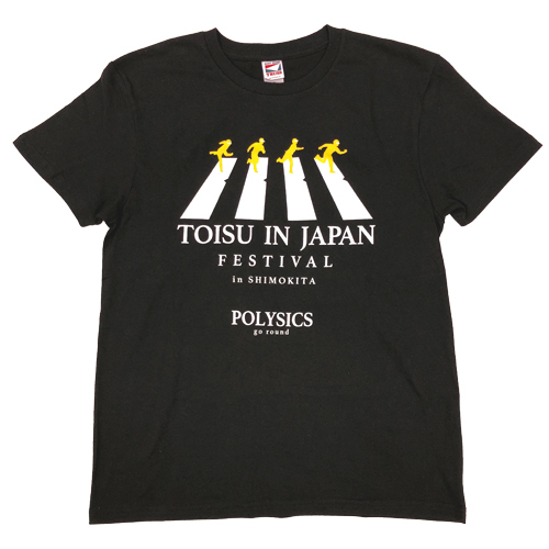 TOISU IN JAPAN FESTIVAL Tシャツ(ブラック)