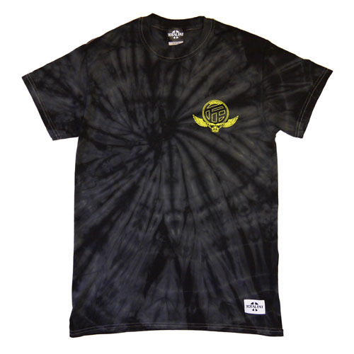 【通販限定カラー】Skull Tシャツ(タイダイブラック)