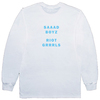SAAAD BOYS RIOTGRRRLS ロンT(ブルー)