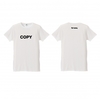 「COPYロゴTシャツ」(白)
