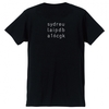 「delaidbackジャケットTシャツ」(黒)