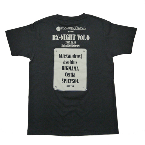 RX-NIGHT vol.6 Tシャツ