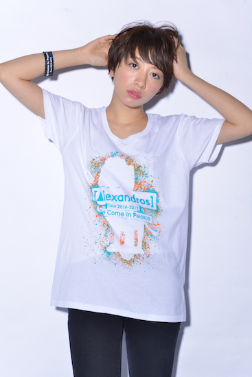 Special Price We Come In Peaceツアーtシャツ ホワイト Alexandros Ukfc Online Shop