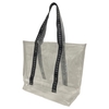 LOGO TAPE VINYL TOTE BAG (See-Through)