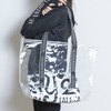 LOGO TAPE VINYL TOTE BAG (See-Through)
