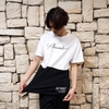 【SPECIAL PRICE】BI-COLOR TEE (BLACK/BEIGE)