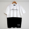 【SPECIAL PRICE】BI-COLOR TEE (BLACK/BEIGE)