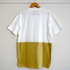 【SPECIAL PRICE】BI-COLOR TEE (BLACK/BEIGE)