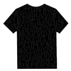 総柄Tシャツ(ブラック)
