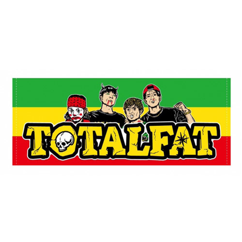 TOTALFATフェイスタオル