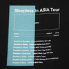 Sleepless in ASIA Tour TEE(BLACK)