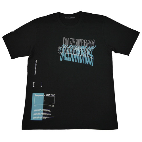 Sleepless in ASIA Tour TEE(BLACK)