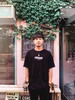Embroidery Big Silhouette Tee