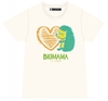 愛とハリネズミTシャツ(ナチュラル)