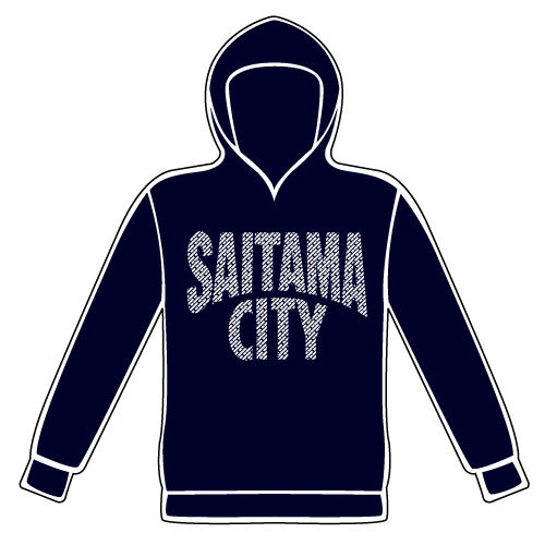 SAITAMA CITYプルオーバーパーカー(ヘザーネイビー)