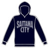 SAITAMA CITYプルオーバーパーカー(ヘザーネイビー)