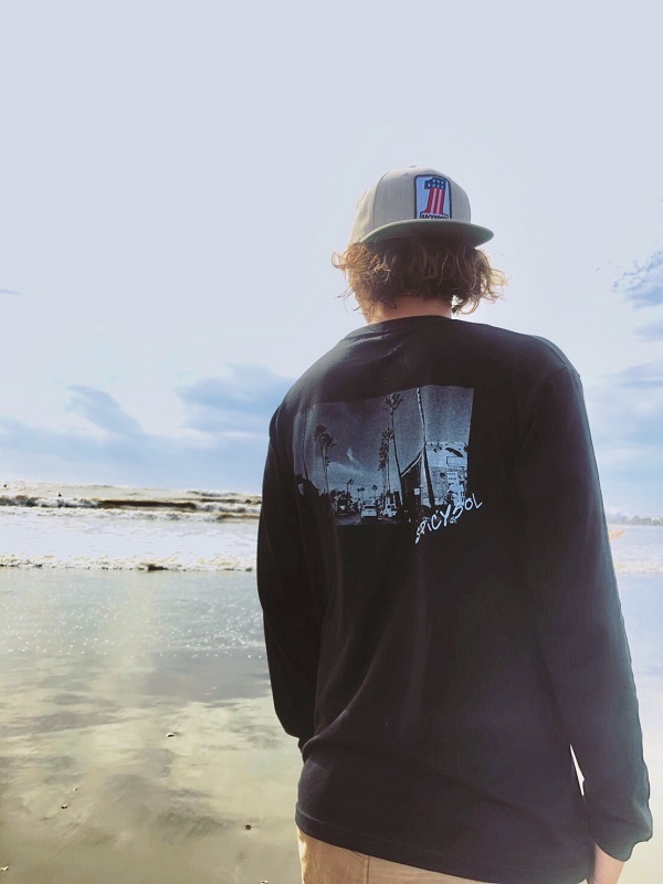 AKUN プロデュース Mellow Waves Long Sleeve Tee