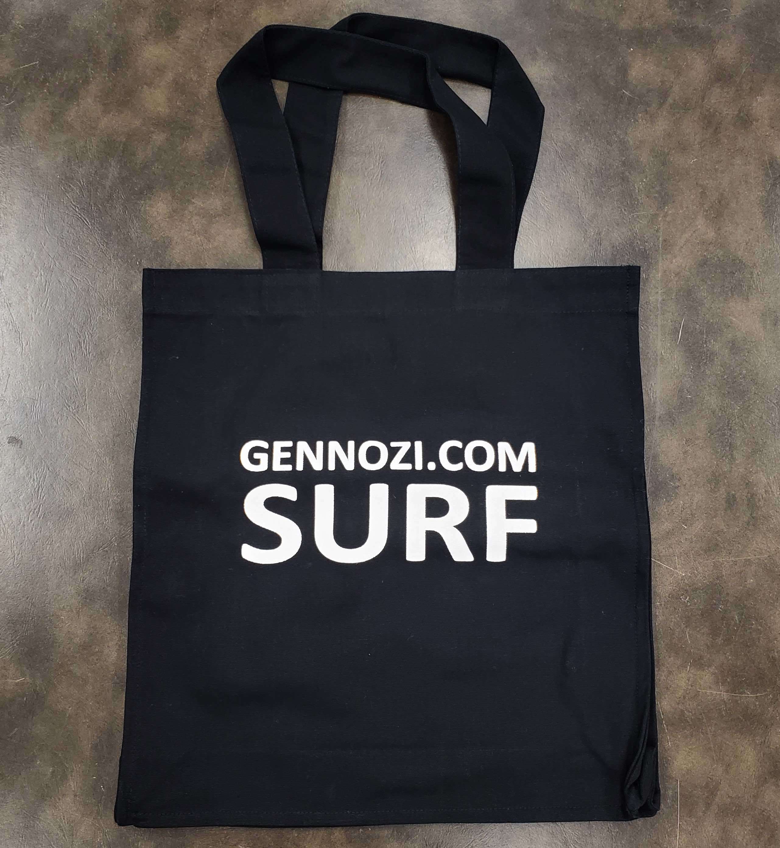 ゲンノジドットコムSURFトートバッグ(ブラック)