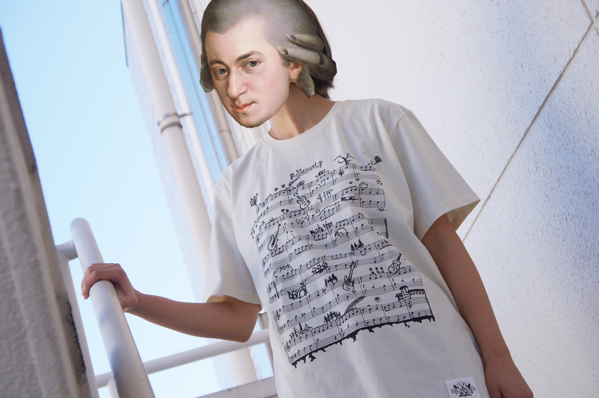 Menuet T-shirts(ナチュラル)
