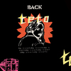 Multi Print L/S Tee(ブラック)