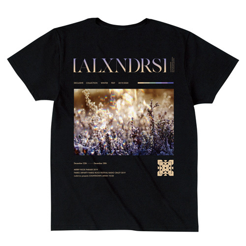 【SPECIAL PRICE】WINTER FEST. TEE(BLACK)