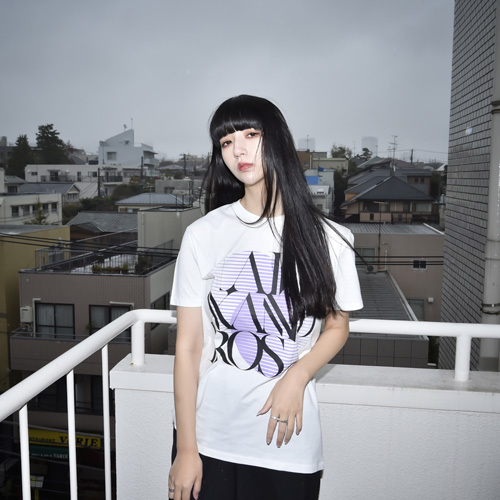 9th Anniv. SQUARE LOGO TEE(WHITE)