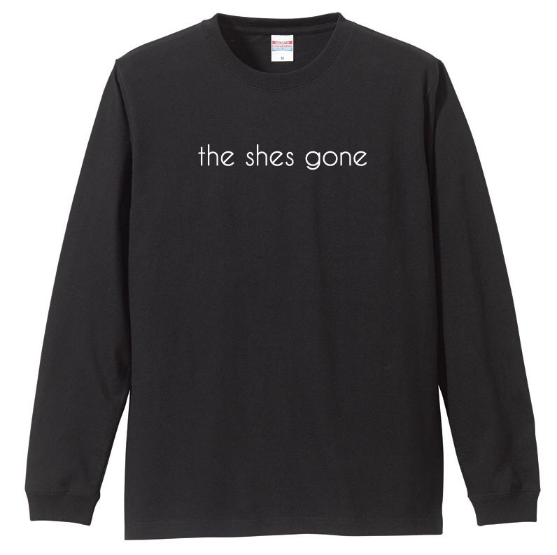 logo Long Sleeve shirt(ブラック)