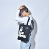 【SALE】TOTE BAG(BLACK/NATURAL)