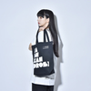 【SALE】TOTE BAG(BLACK/NATURAL)
