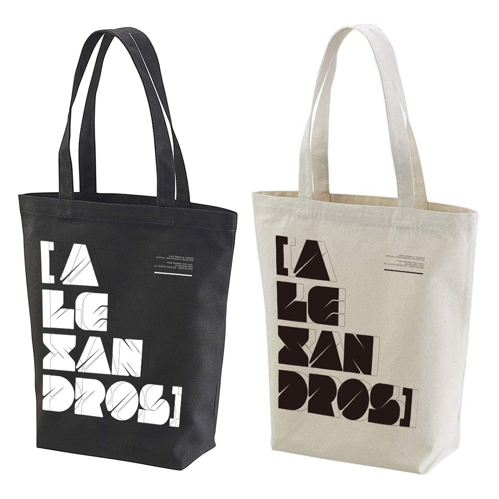 【SALE】TOTE BAG(BLACK/NATURAL)