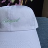 【SALE】「Early Summer Cap」 (ホワイト / ピンク)