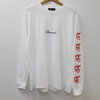 【SALE】DROS LOGO LONG SLEEVE TEE (WHITE)