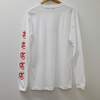 【SALE】DROS LOGO LONG SLEEVE TEE (WHITE)