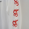 【SALE】DROS LOGO LONG SLEEVE TEE (WHITE)