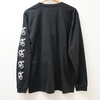 DROS LOGO LONG SLEEVE TEE (BLACK)