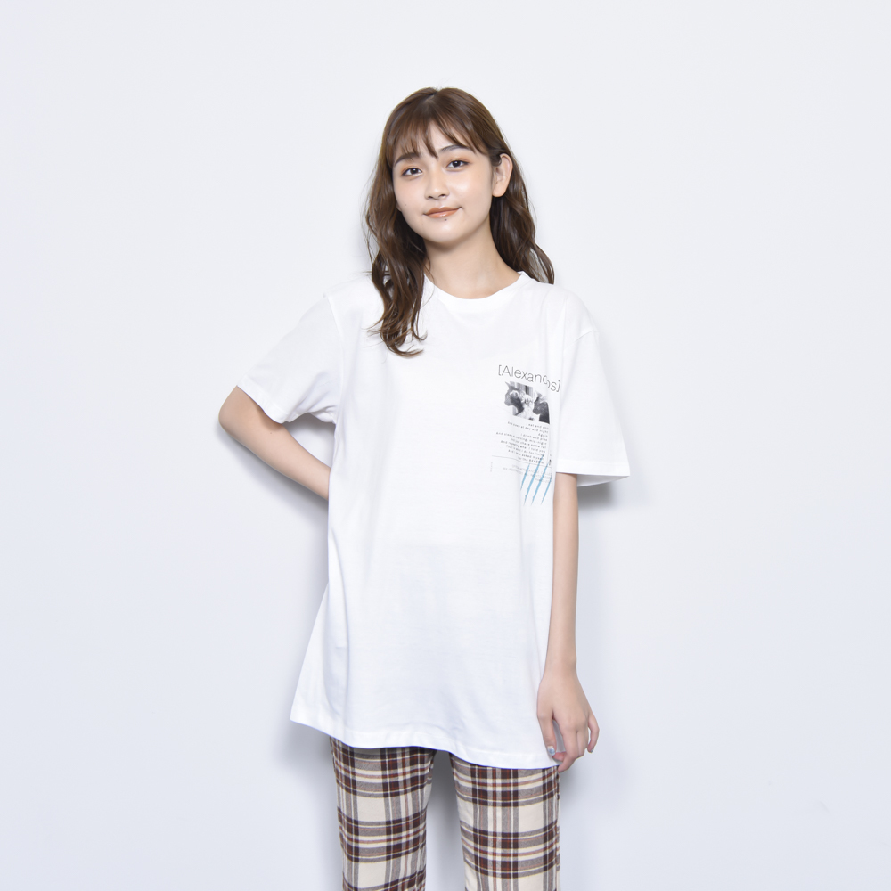 【SALE】2CAT2 TEE (WHITE)
