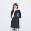 2CAT2 TEE (BLACK)