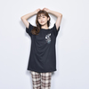 2CAT2 TEE (BLACK)