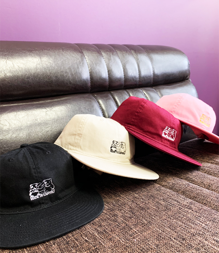 【受注販売】MADE IN EARTH? Cap(山崎陸直筆デザイン)