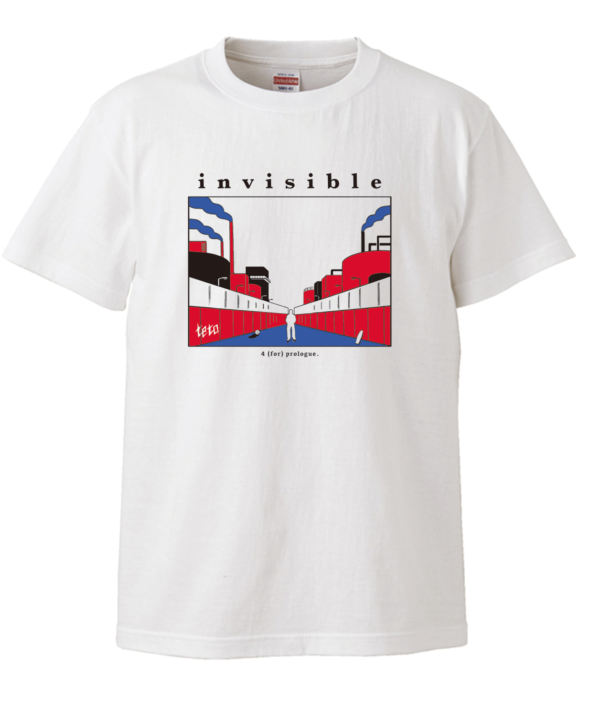 【受注販売】invisible Tee(ホワイト / A)