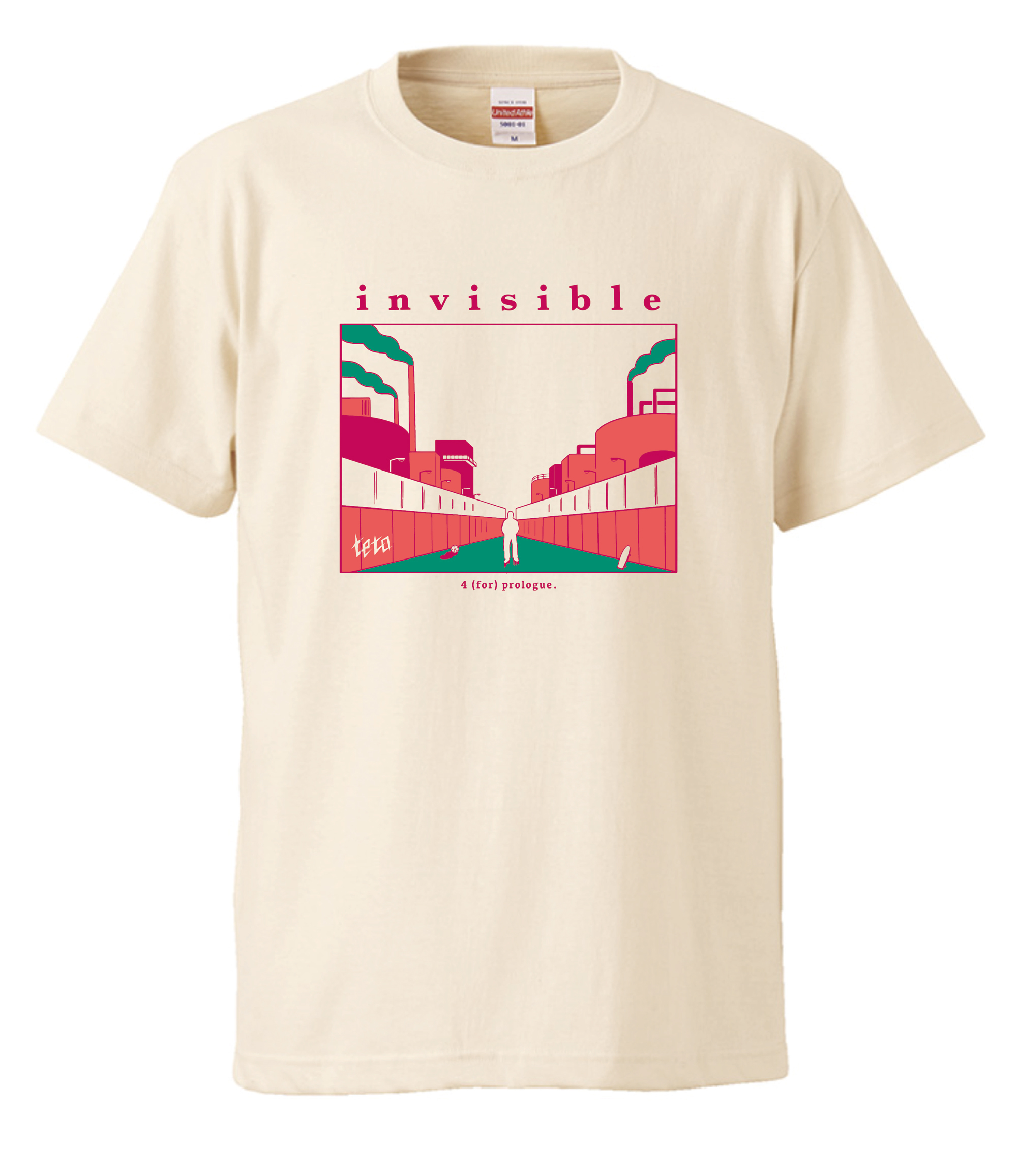 【受注販売】invisible Tee(ナチュラル)