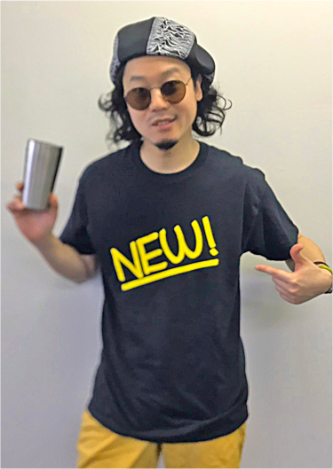 NEW! Tシャツ(ブラック)