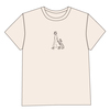 the shes gone T-shirt(ナチュラル)
