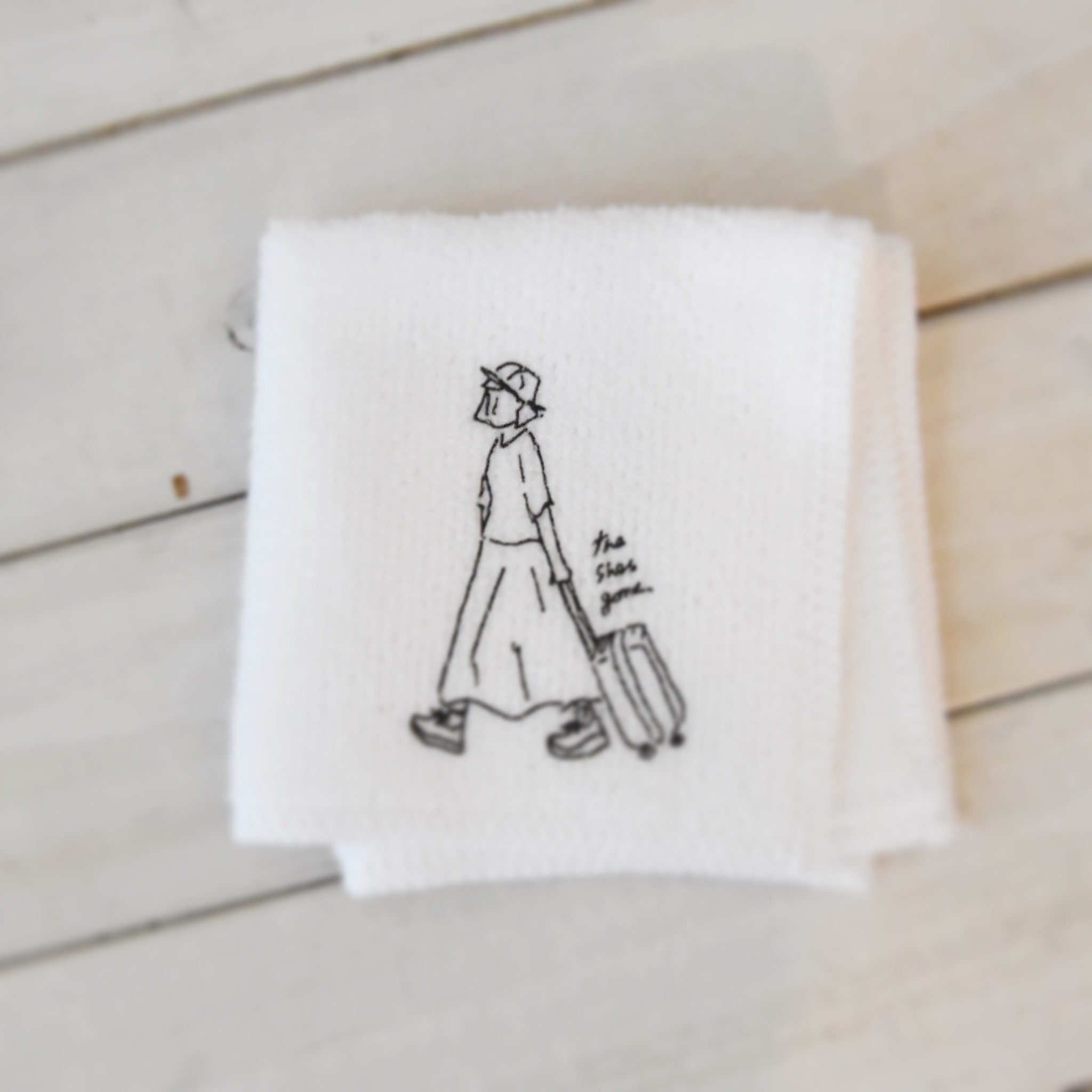 mini towel(ホワイト)