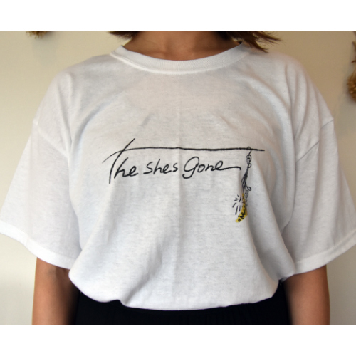 flower logo Tシャツ(ホワイト)