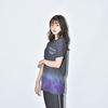 FEATHER GRADATION TEE(BLACK)