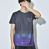 FEATHER GRADATION TEE(BLACK)