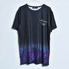 FEATHER GRADATION TEE(BLACK)